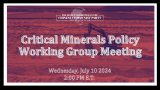 critical minerals