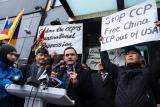 Gallagher at CCP Police Station in NYC