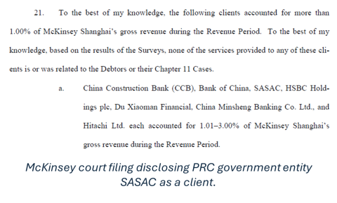 McKinsey Court Affidavit with Chinese Clients